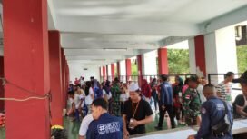 Petugas BP2MI Nunukan mendata ulang deportan di Rusunawa sebelum dipulangkan ke daerah asal