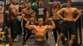 Atlet PBFI Nunukan yang dikirim untuk event body contest Gubernur Kaltara Cup III di Tarakan,