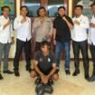 Petani rumput laut, pelaku penggelapan kapal majikan H (45) saat diamankan Ditpolair Polda Kaltara