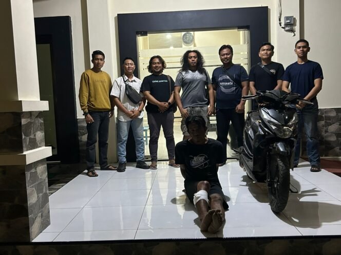 
					Polsek Sebatik Timur, mengamankan residivis pencuri motor di Sebatik, MUS (38),