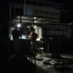 Suasana mati lampu PLN di areal kota Nunukan