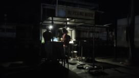 Suasana mati lampu PLN di areal kota Nunukan