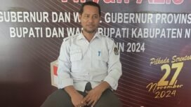 Divisi Parmas KPU Nunukan, M.Rusli Hairuddin