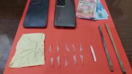 Barang bukti narkoba yang diamankan dalam operasi penggerebekan rumah pengedar di Setabu, Sebatik Barat