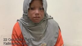 AS (18) Tersangka pembuang bayi di Sebatik