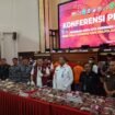 Polda Kaltara menggelar pers rilis pengungkapan 150 Kg sabu sabu hasil joint operation selama Agustus - Oktober 2024