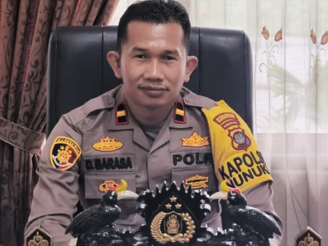 
					Kapolsek Nunukan Kota, Iptu Disko Barasa,