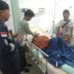 Maknah (33), korban kebakaran gudang BBM di Sebuku, dirujuk ke RSUD Malinau,