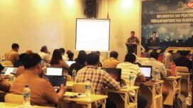 Pembekalan dan pendampingan e purchasing untuk pekerja konstruksi di Kaltara,