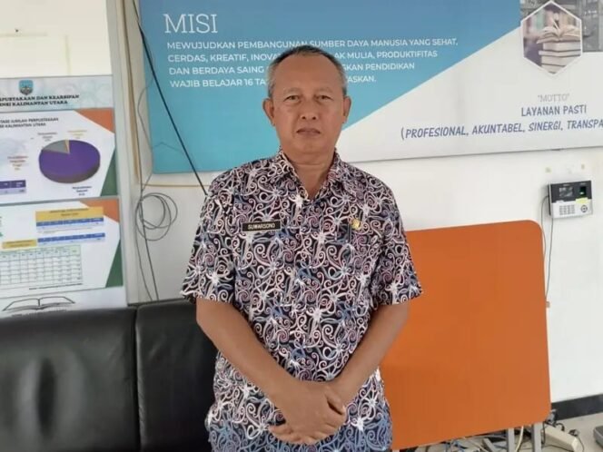 
					Kabid Pengembangan Perpustakaan DPK Kaltara, Suwarsono.