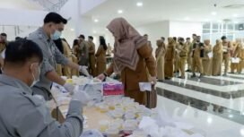 Tes urine ASN Pemprov Kaltara, sebagai upaya publikasi bahwa pelayan masyarakat di Kaltara bebas dari pengaruh narkoba,