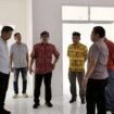Pjs Gubernur Kaltara, Togap Simangunsong saat meninjau progres pembangunan dapur umum untuk dukungan MBG,