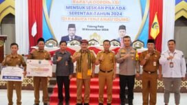 Pjs Gubernur Kaltara, Togap Simangunsong saat Rakor di KTT,