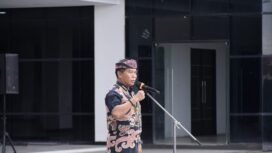 Gubernur Kaltara Zainal Arifin Paliwang memberikan wejangan pasca cuti,