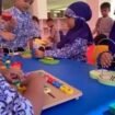 Wahana bermain anak di Perpustakaan Kaltara, menjadi daya tarik untuk anak usia PAUD untuk mengunjungi perpustakaan.