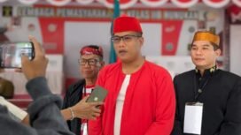Kalapas Nunukan, Puang Dirham, saat diwawancara wartawan ,