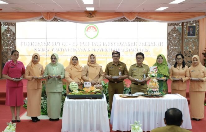 
					Pemprov Kaltara menggelar HUT DWP ke 25,