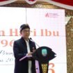 Staf Ahli Bidang Hukum dan Kesatuan Bangsa Setda Kaltara, Robby Yuridi Hatman, S.Sos., M.T., memberi sambutan di Peringatan Hari Ibu (PHI) ke-96 Tahun,