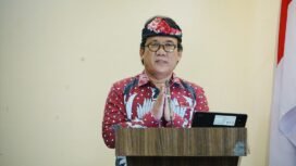 Plh. Asisten bidang Perekonomian dan Pembangunan Setdaprov Kaltara Burhanuddin, S.Sos, M.Si., menghadiri acara ‘Kongres Biasa Asosiasi Provinsi (Asprov) Persatuan Sepak Bola Seluruh Indonesia (PSSI) Kalimantan Utara Tahun 2024’ di Ballroom Hotel Pangeran Khar, Sabtu (28/12/2024).