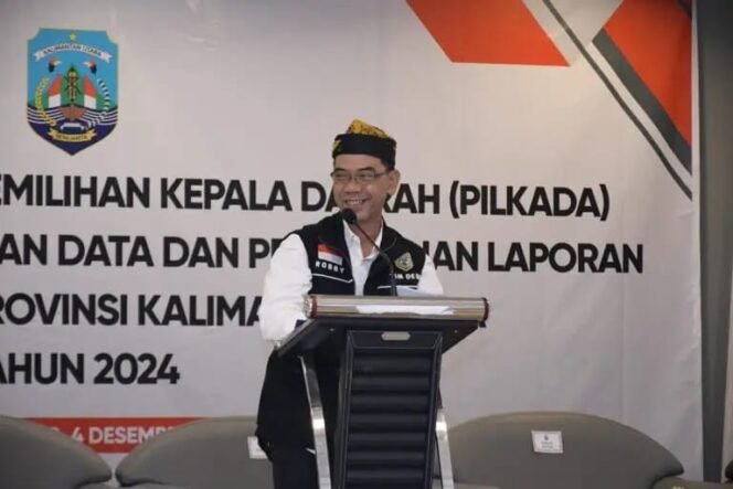 
					Staf Ahli Bidang Hukum dan Kesatuan Bangsa Setda Kaltara, Robby Yuridi Hatman, S.Sos., MT., membuka Rapat Koordinasi Desk Pilkada 2024.