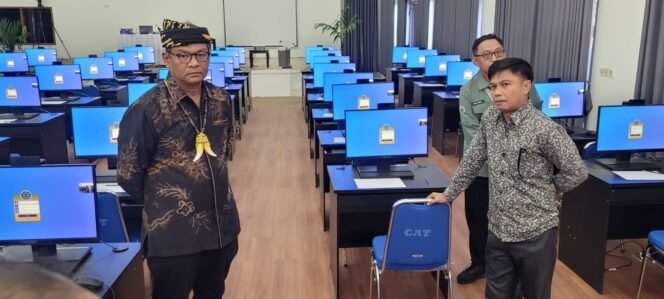 
					Ruang ujian CPNS dan PPPK di BKPSDM Nunukan dikunjungi Pejabat BKN,