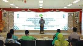 - Asisten Bidang Administrasi Umum Setdaprov Kaltara, Pollymaart Sijabat, SKM., M.AP., menghadiri kegiatan Pelantikan dan Rapat Kerja Pimpinan Wilayah Perkumpulan Guru Madrasah (PGM) Indonesia Kalimantan Utara, di Gedung Gadis, Tanjung Selor, Sabtu (14/12/2024).