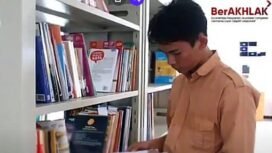 Peminjaman dan pengembalian buku di perpustakaan Kaltara sangat mudah.