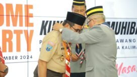 Pengakap Malaysia Cawangan, Sabah, melakukan Kunjungan Muhibah ke Kwartir Daerah (Kwarda) Gerakan Pramuka Kalimantan Utara.