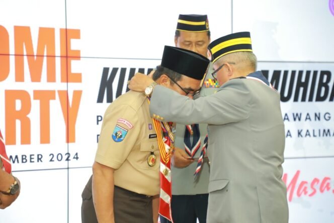 
					Pengakap Malaysia Cawangan, Sabah, melakukan Kunjungan Muhibah ke Kwartir Daerah (Kwarda) Gerakan Pramuka Kalimantan Utara.