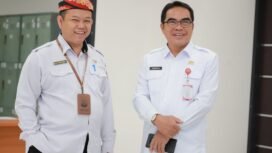 Sekretaris Provinsi (Sekprov) Kaltara, Dr. H. Suriansyah, M.AP. meninjau pelaksanaan seleksi kompetensi penerimaan Pegawai Pemerintah dengan Perjanjian Kerja (PPPK) Tahap 1 Tahun 2024, Labotarium CAT Badan Kepegawaian Daerah (BKD) Kantor Gubernur Kaltara, Rabu (11/12/2024).