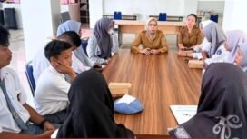 Kunjungan Siswa siswi SMAN I Tj Palas ke DPK Kaltara,