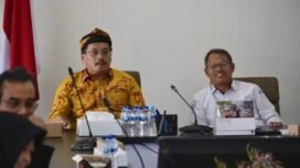 Pjs Gubernur Kaltara, Togap Simangunsong saat mengunjungi Dirjen KKP, membahas potensi kelautan dan perikanan Kaltara,