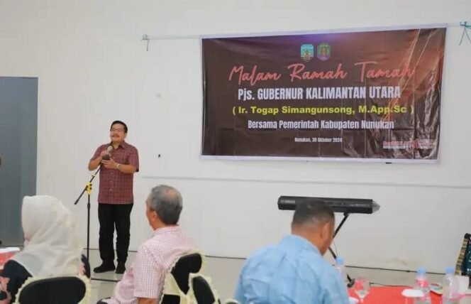 
					Pjs Gubernur Kaltara, Togap Simangunsong, hadiri malam ramah tamah bersama Pemkab Nunukan.