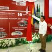 Asisten Bidang Pemerintahan dan Kesejahteraan Rakyat Setda Kaltara, H. Datu Iqro Ramadhan, S.Sos., M.Si., dalam Peringatan Dies Natalis ke-16 Universitas Kaltara (Unikaltar) di Auditorium Putri Lemlaisuri, Tanjung Selor, Rabu, (18/12/2024).