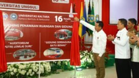Asisten Bidang Pemerintahan dan Kesejahteraan Rakyat Setda Kaltara, H. Datu Iqro Ramadhan, S.Sos., M.Si., dalam Peringatan Dies Natalis ke-16 Universitas Kaltara (Unikaltar) di Auditorium Putri Lemlaisuri, Tanjung Selor, Rabu, (18/12/2024).