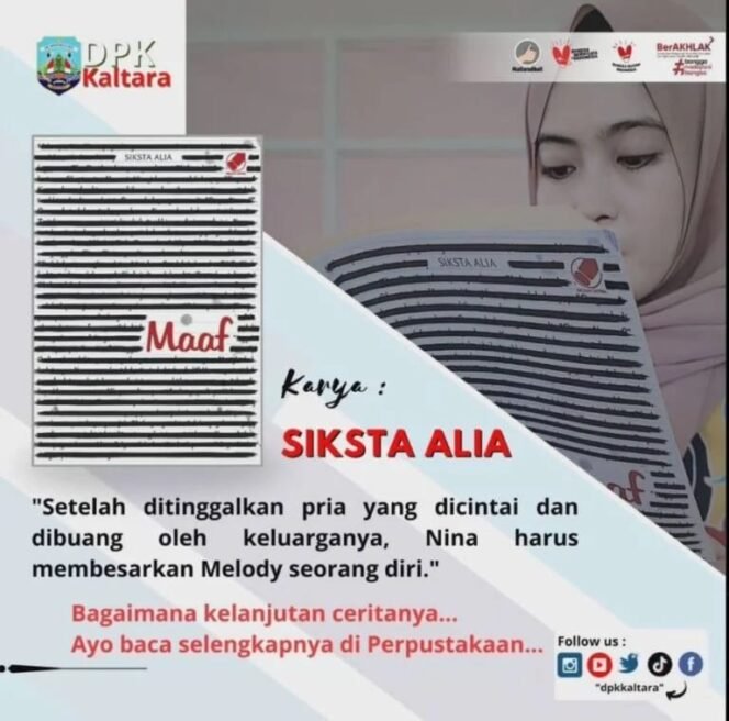 
					DPK Kaltara  promosikan buku koleksinya melalui Medsos.