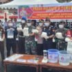 Pemusnahan 10 kg sabu sabu dan 731 butir pil ekstasi di Polres Nunukan, menutup tahun 2024,