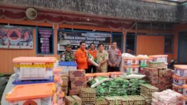 BPBD Nunukan distribusikan bantuan untuk korban banjir di Lumbis Hulu,