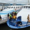 Sejumlah kapal laut yang melayani rute pelayaran Nunukan - Malaysia di Pelabuhan Tunon Taka,