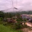Potret Lumbis Hulu pasca banjir kiriman Malaysia merendam daerah ini, pada Jumat (10/1/2025).