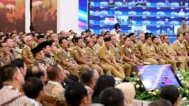 Gubernur Kaltara, Dr. H. Zainal A Paliwang, S.H., M.Hum., menghadiri Musyawarah Perencanaan Pembangunan Nasional (Musrenbangnas) Tahun 2024 di Kantor Kementerian Perencanaan Pembangunan Nasional/Bappenas, Jakarta, Senin (30/12/2024).