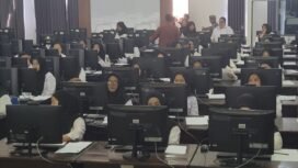 Peserta ujian PPPK Nunukan 2024, bersiap mengikuti tes secara nasional.