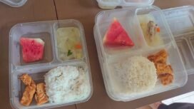 menu MBG belum menyediakan susu. Pihak penyedia akan memberikan jatah susu dan daging sebulan sekali,