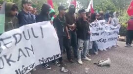 Demo Mahasiswa Nunukan, menyuarakan permasalahan daerah dan menuntut perbaikan kualitas pendidikan,