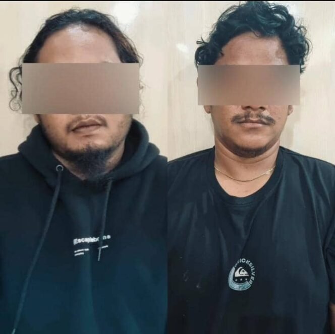 
					Dua Tersangka penyalahguna dan pengedar 70,91 gram sabu di Sebatik Timur, ABD dan IRW.