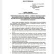 Surat Edaran Nomor 32/000.1.10/SETDA-KESRA/II/2025, tentang Penertiban kegiatan tempat tempat hiburan, rumah makan/restoran pedagang makanan dan minuman selama Bulan Suci Ramadhan 1446 H/2025 M di Kabupaten Nunukan.