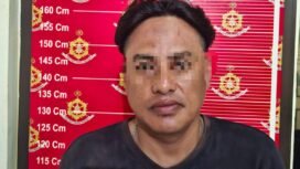 CaloTKI dan residivis kasus PPMI, HR (48), diamankan polisi saat akan menyeberangkan 3 CTKI ke Malaysia,