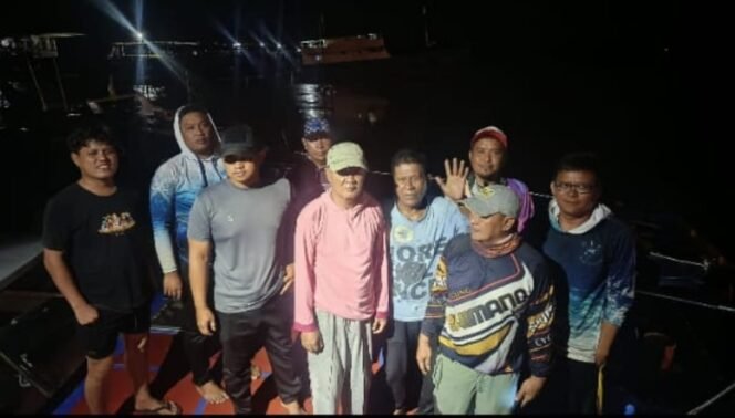 
					9 pemancing asal Nunukan yang terbawa ombak ke perairan Sempan, Malaysia. Sempat dibawa ke Pos Maritim sebelum akhirnya diperbolehkan pulang,