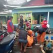 Temuan jasad membusuk di Kp Tumput Laut, Mamolok, Nunukan Selatan, Selasa (11/2/2025).