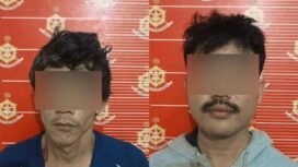 ED dan JUF, dua pelaku pencurian pupuk dengan menggunakan mobil Avanza putih,